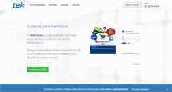 Desktop Screenshot of grupotek.com.br