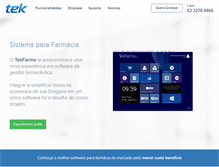 Tablet Screenshot of grupotek.com.br